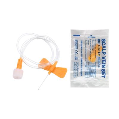 China Disposable Medical 8G-27G Sterile Luer Lock Scalp Vein Infusion Set for sale