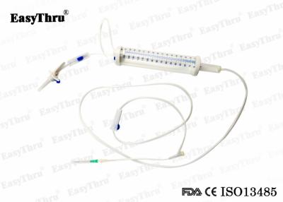 China Tipo infusión disponible material determinado del PVC del grado médico de 100ml de la bureta/de 150ml el 100% en venta