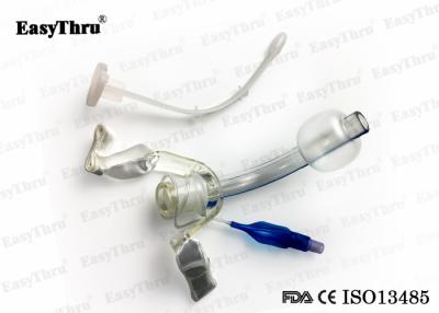 China Medical Cuffed Tracheostomy Tube Anaesthesia Products With Balloon Non Fenestrated for sale