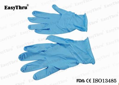 China Blue Nitrile Disposable Medical Latex Gloves For Gynecological Examination Surgical for sale