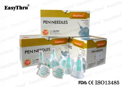 China Ultra Fine Short 5 Bevels Insulin Pen Needle Single Use Sterile Non - Toxic Non - Pyrogenic for sale