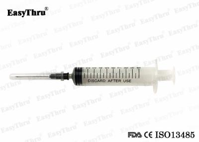 China 10 Ml 5cc Syringe With Needle Disposable Plastic Medicine Syringe Single Use for sale