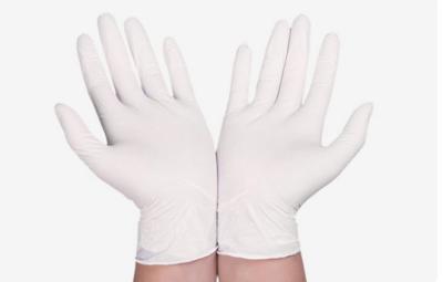 China XL 24cm OEM Disposable Latex Rubber Gloves for sale