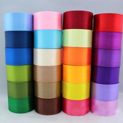 China Eco Fridendly Wholesale Custom Grosgrain Ribbon Printed Logo Packing Ribbon for sale