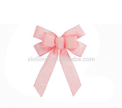 China Wholesale Metallic Solid Colored Customized Satin Ribbon Bows for sale