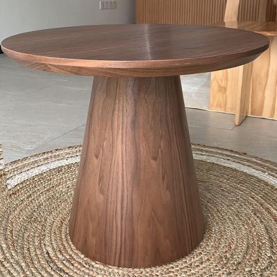 China Wholesale Eco-friendly Style Modern Board Legs Wooden Dining Table for sale