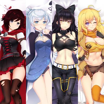 China 160X50cm RWBY Weiss Yang Xiao Long Viable Hot Custom Dakimakura Pillow Case for sale