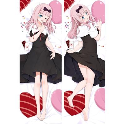 China Disposable Kaguya-Sama: Love Is Waruncensored Dakimakura Chika Fujiwara Decorative Pillow Cover for sale