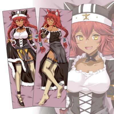 China Cheap Disposable Dakimakura Case Overlord Elupusregina Albedo Hugging Body Pillow Case for sale