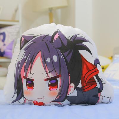 China OEM Decorative/Sleeping Anime Shaped Plush Cushion Cover Dakimakura Pillow Irregular Shaped Designs for sale