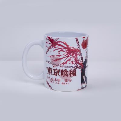 China Viable Ceramic Anime Coffee Mug Tokyo Ghoul Cartoon Milk Mug Indoor Hot Selling for sale