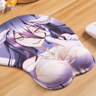 China With Custom Wholesale Hot Selling Logo Wrist Rest Gaming Mouse Pad GEL Wrist Rest Computer Gaming Mousepad for sale