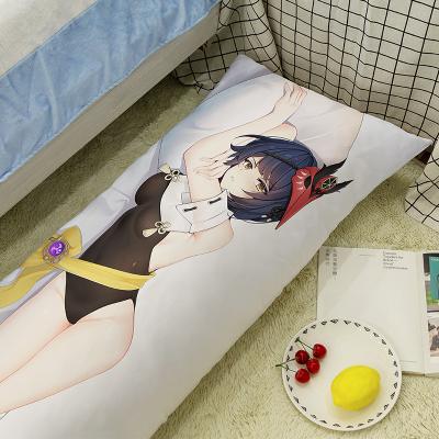 China Disposable Anime Pillow Case Popular Custom Gift Male Body Hugging Cover for sale