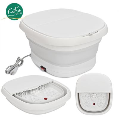 China KIKI Foldable NEWGAIN Portable Relax Bucket Bosin Bowl Pedicure Foot Massager Foldable Foot Spa Soaking Bath for sale