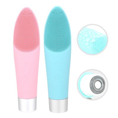 China 3 Minutes Power Off For Shaver KIKI MASSAGE USB Charging 2in1 Lady Shaver Facial Cleansing Electronic Brush Massager for sale