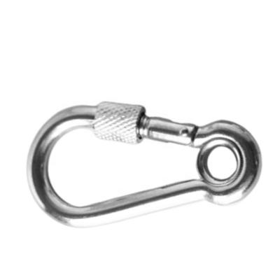 China XCHTX Carabiner Rope Clip Upright 4inch 2Pack, Spring Break Hooks Heavy Duty Stainless Steel Adjustment M10 Chain Connector for sale