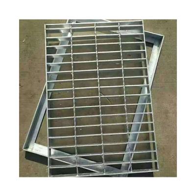 China Modern High Quality Steel Grating 15KG Hot Dip Galvanized Foot Steel Grating Mesh for sale