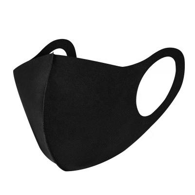 China Breathable Wholesale Custom Black And White Polyester 3d Sponge Pita Cover Face Mask For Party for sale