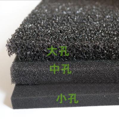 China PU Hole Size 10-60ppi Porous Foam Filter Foam Sheet for sale