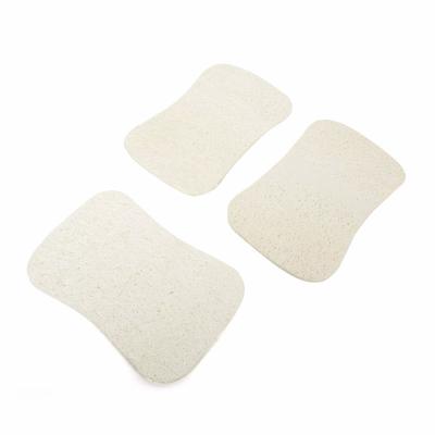 China Kitchen Easy To Clean Clean Scrubber Sponge Kitchen Brushes Scrub Pad Dish Bowl Pot Natural Loofah Dish Cloth Scrub Pad for sale