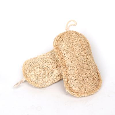 China 100% Biodegradable Kitchen Loofah Dish Sponge Pad Natural Dishwashing Loofah Kitchen Dish Dish Clean Wash Cleaning Sponge for sale