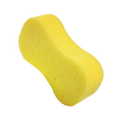 China Viable Portable Auto Car Cleaning Tool Car Accessories 8 Shape Car Window Cleaning Tool Wash Remover Wax Sponge Glass Foam for sale