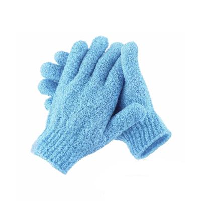 China EXFOLIATING Shower Scrub Gloves Resistance Body Massage Sponge Wash Skin Moisturizing SPA Foam Bath Peeling Exfoliating Glove Glove for sale