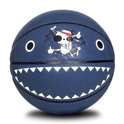 China Training use Hot Sale new unique whale images Sports Training freestyle ball Custom basketball Logo for sale