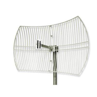 China Aluminum Alloy Grid Parabolic Antenna 2500-2700MHz 24dBi Outdoor High Gain Long Term MIMO Parabolic Grid Antennas for sale