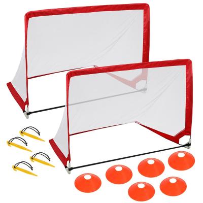 China Morden's Football Training Noise Portable Football Coach Ramp Football Goal Net for sale