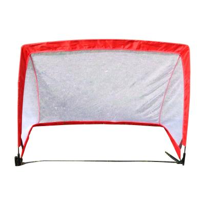 China Morden Pop Up Soccer Net Trainer Ramp Football Goal Shoot Training Soccer Goals for sale