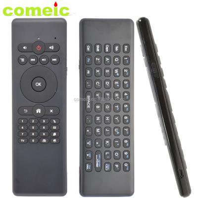 China Smart TV T007 2.4g RF Keyboard Mouse TV Box/Driver With Rechargeable Gyroscope Air Mouse For Smart TV Computer for sale