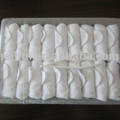 China Airline 100% Cotton Disposable Face Towel Customized for sale