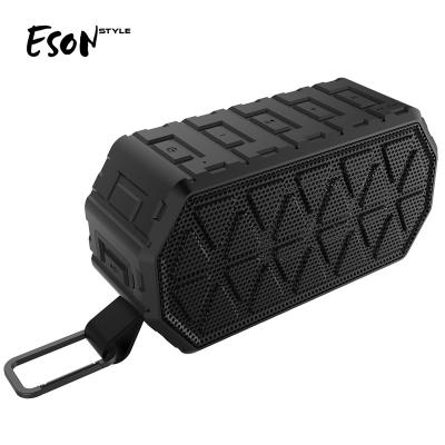 China Video Call Eson Style Bluetooth V5.0 Home Theater Shockproof Waterproof Wireless Car System Mini Portable Speaker for sale