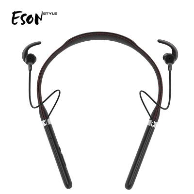 China Hot Sale Buletooth Earphone Eson Style Waterproof Bluetooth Chip Ipx 4 Magnet Neckband Waterproof Portable Earbud Headsets for sale