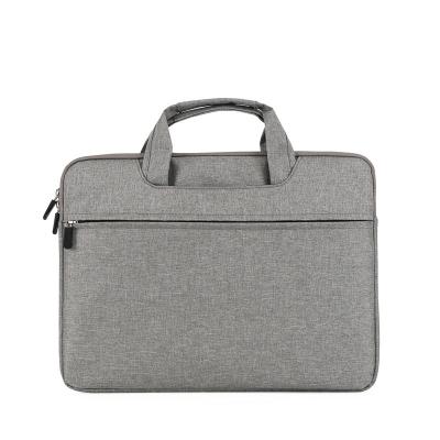 China Unisex Laptop Briefcase Logo Oxford Fabric Laptop Bags Custom Oxford PC Protection for sale