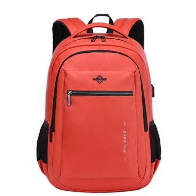 China Wholesale custom fashion logo laptop backpack large laptop travel bag school backpack with usb port earphone hole for sale