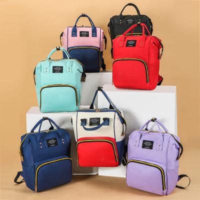 China New Fashion High Capacity Mommy Travel Bag Multifunction Backpack Milk Powder Package Diaper Bag for sale