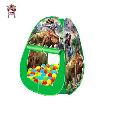 China Foldable Kids Play Tent Dinosaur Pop Tent for Toddlers (No Assembly Required), Easy and Portable Foldable, as a Playhouse and 100 Ball Pit for Indoor Outdoor for sale