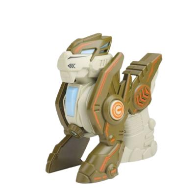 China Light and Music 2 in 1 Deformation Mecha Gun Toy With Projection Function, Light and Music Kids Toys for sale