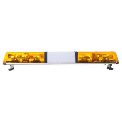 China PC lens & Halogen Lightbar Emergency DC12V/24V Engineering Vehicle Aluminum Low Warning Warning Light for sale