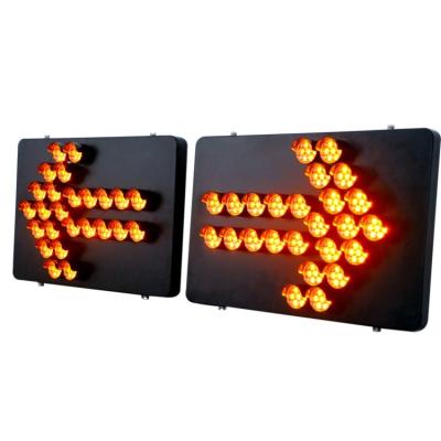 China Steel Plate AOLE Electronic Signs Led Arrow Board Flasher Lighting With Steel Plate Base for sale