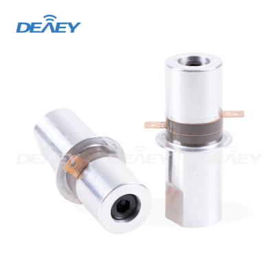 China Small Sensor 35K 300W Jewelry Wash Pressure Transducer Cutting Lipo Cavitation Welder Generator Transducer for sale