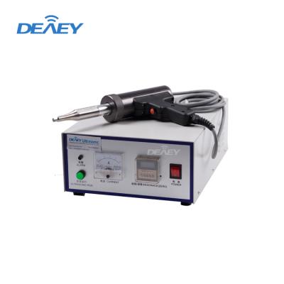 China 28khz 1200W System Plastic ABS Plastic Welders 28khz 1200W Portable Continuous Handheld Spot Welding Machine Ultrasonic Welder for sale