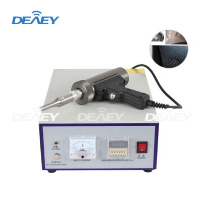 China Portable Sensor Hand Machine Plastic Nonwoven Fabrics Gun Small Ultrasonic Welding Welder for sale