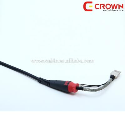 China Moled 2 Connection For 2 Way Portable Disk Hard Drive Cable USB A To eSATA Cable Assembly for sale