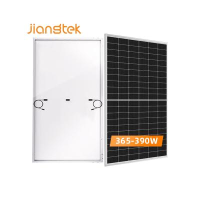 China JIANGTEK Power System 365W 370W 375W 380W 385W 390W Mono Solar Panels 365W 370W 375W 380W 390W Solar Cells Crystalline PV Module for sale