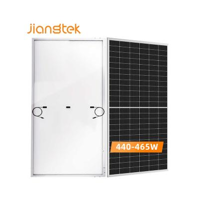 China JIANGTEK Solar Panel 460W Black Solar Cells Monocrystalline Solar Panel 9BB PV Module For Home Solar Power System for sale