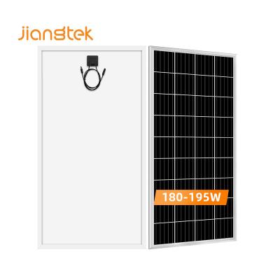 China JIANGTEK Power System Mono Solar Photovoltaic Panel for Solar Power System for sale