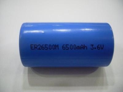 China ER26500M 3.6V 6500mAh C size lithium battery for sale